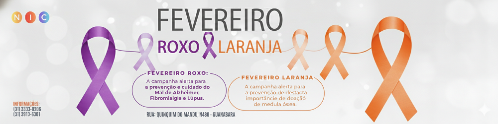 Fevereiro Roxo e Laranja